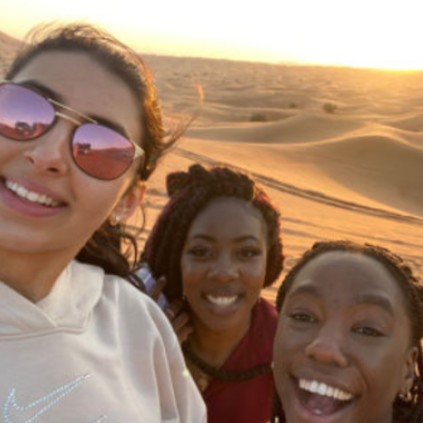 DMU pharmacy student on fact-finding visit to Dubai